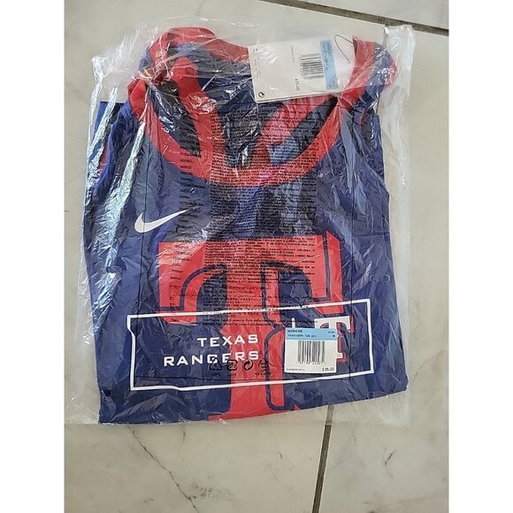 Nike Dri-FIT All Day MLB Texas Rangers Women's Size Medium Shirt Tank Top - Picture 6 of 7